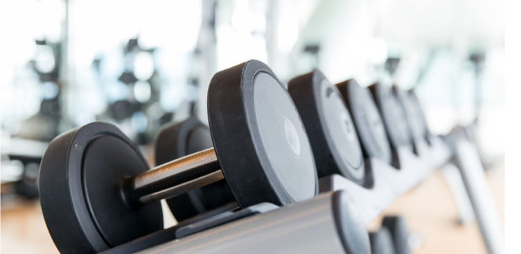 French dumbbell press arm single