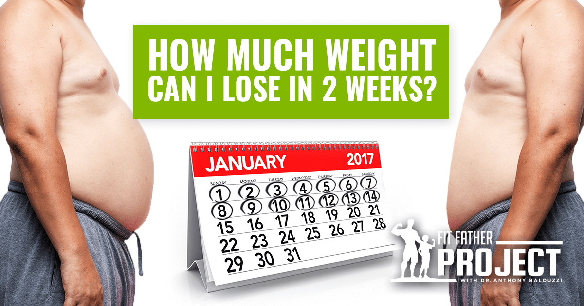 How much weight can you lose in 2 weeks