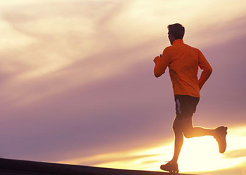 running in the sunset cardio workout for men