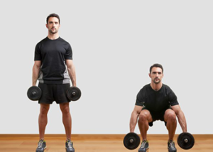 squats with dumbbell best at home workouts