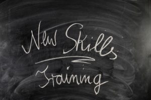 new skills training on black board 