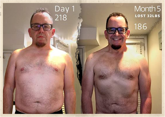 michael weight loss