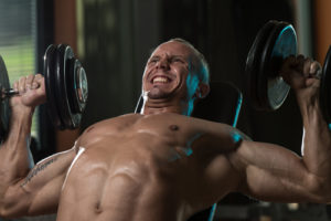 dumbbell incline bench press