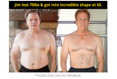 Jim before and after