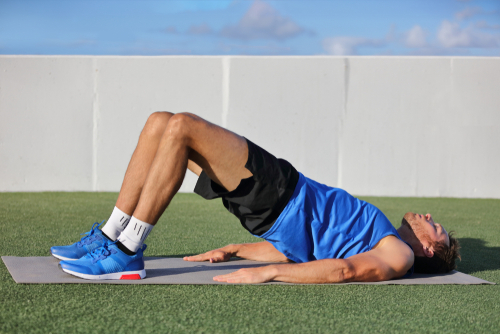 Glute bridge - Core workouts for men