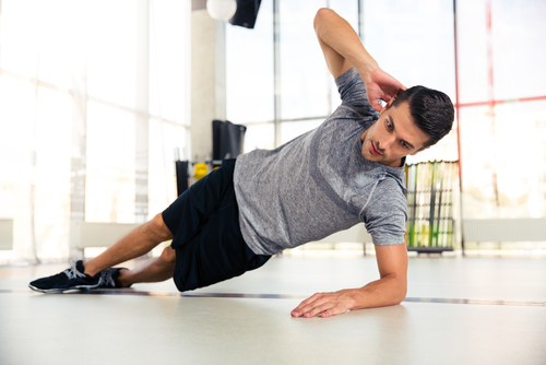 Side plank - Core workouts for men
